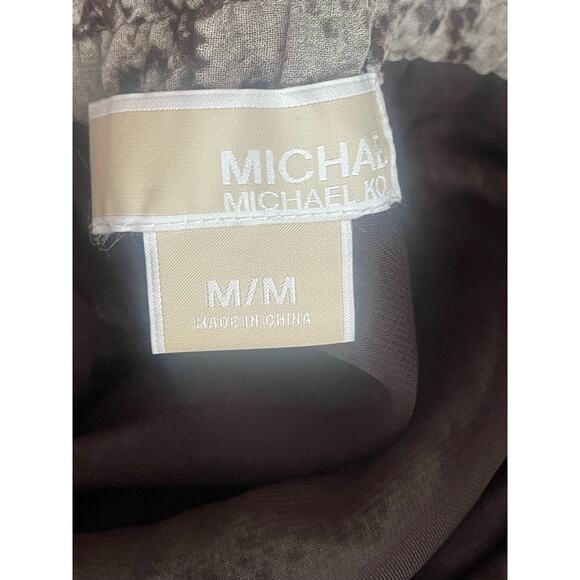 Michael Kors Asymmetrical Animal Print Skirt - Picture 5 of 7